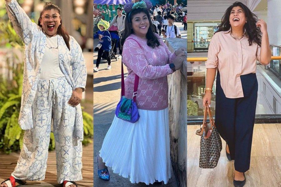 8 OOTD Hangout Plus Size ala Regina Ivanova, Simpel dan Nyaman
