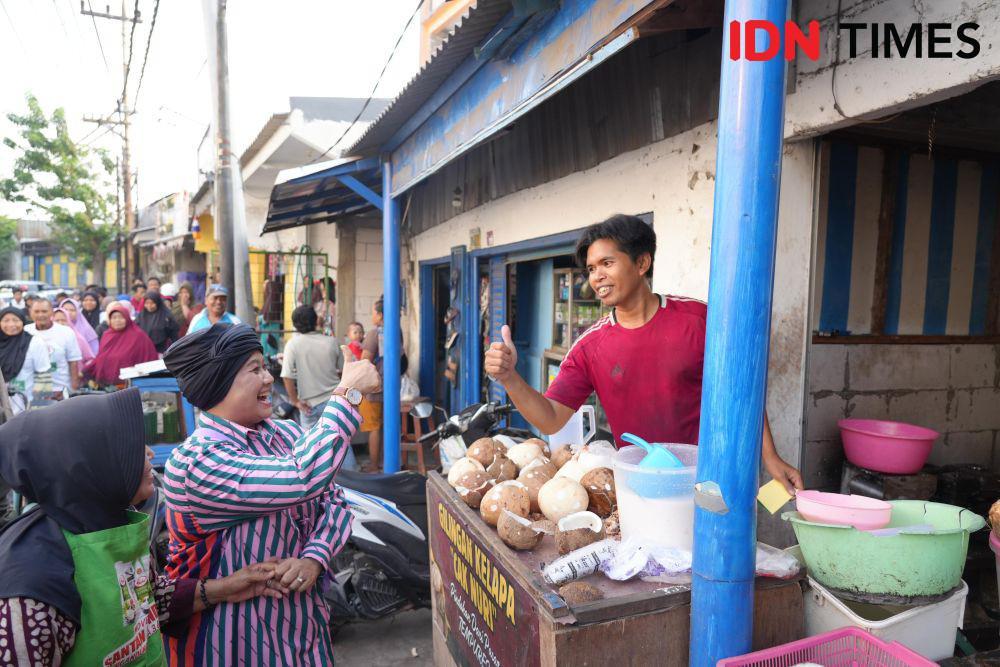 Luluk Prihatin Pasar Yamuti Surabaya Semrawut