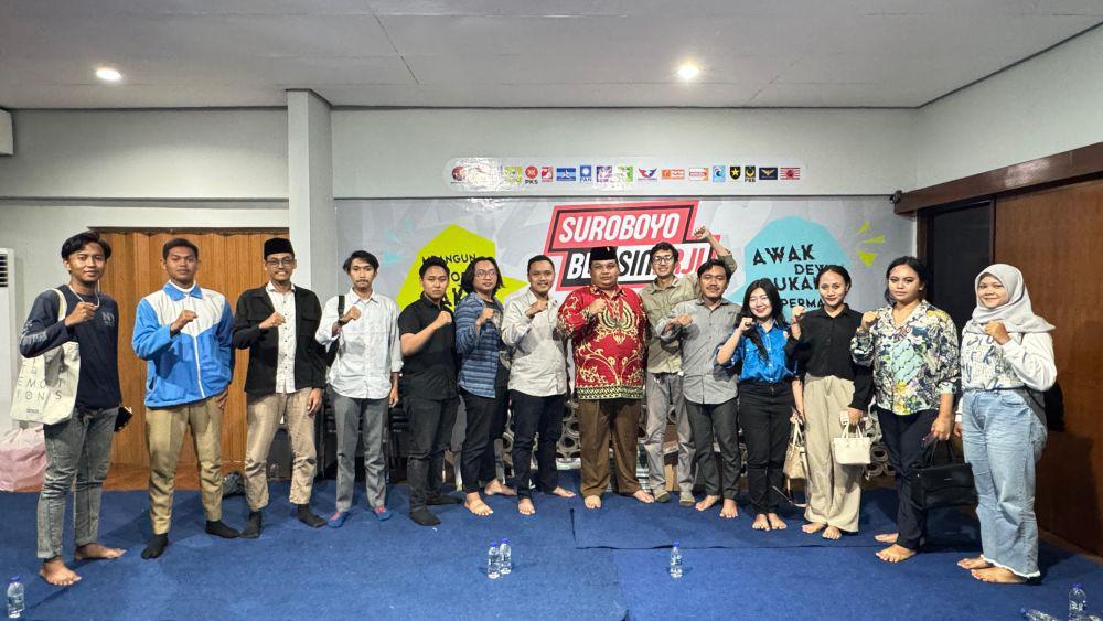 Ingin Ikut Bangun Surabaya, Organisasi Pemuda Ini Dukung Eri-Armuji
