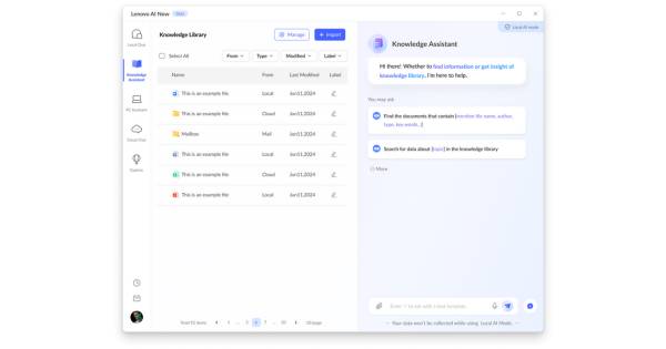 Lenovo AI Now (dok. Lenovo)