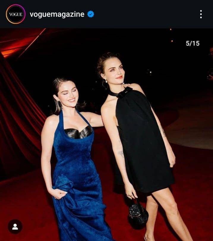 potret artis di Academy Museum Gala 2024 (instagram.com/voguemagazine)