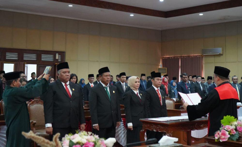 Pimpinan DPRD Bantul Resmi Dilantik, Berikut Sosok-Sosoknya