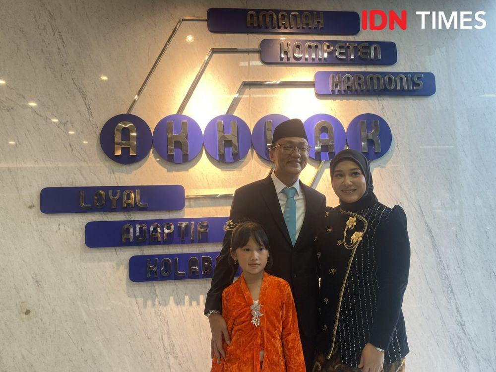 Wakil Menteri BUMN (III), Aminuddin Ma’ruf beserta keluarga. (IDN Times/Vadhia Lidyana)