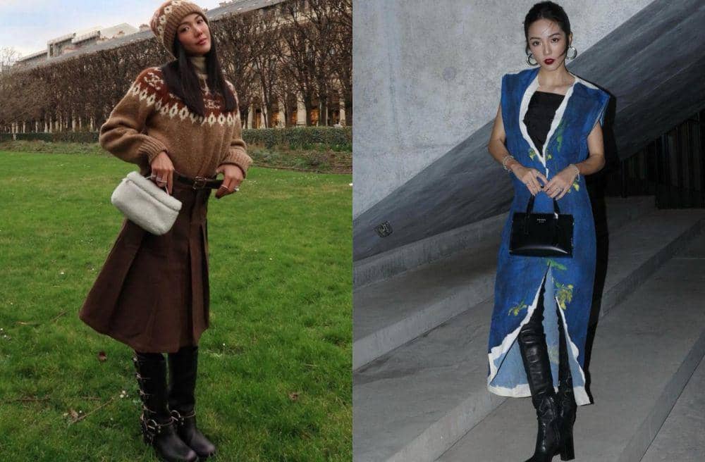 9 Mix and Match Long Boots ala Yoyo Cao, Gayanya Hype Abis!