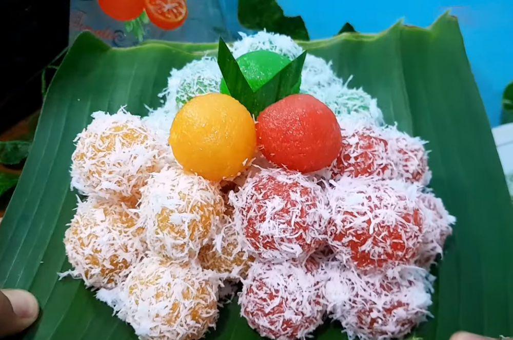 Resep Klepon Singkong Pelangi, Camilan Lembut dengan Warna Menawan