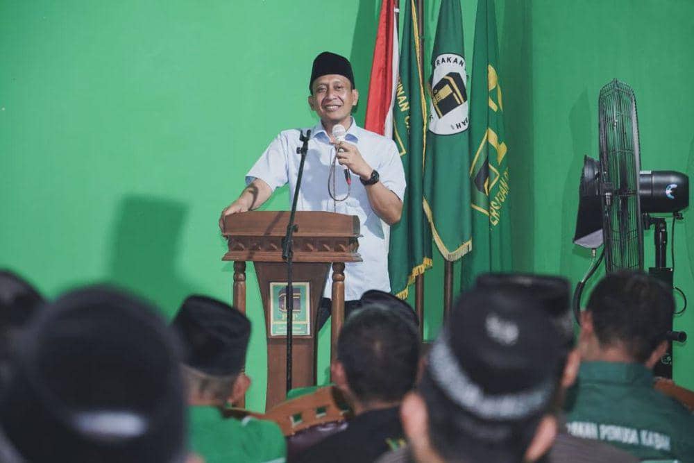 Setyo Wahono saat konsolidasi pemenangan dengan salah satu partai pengusung di Pilkada 2024. Instagram/setyowahono_asli