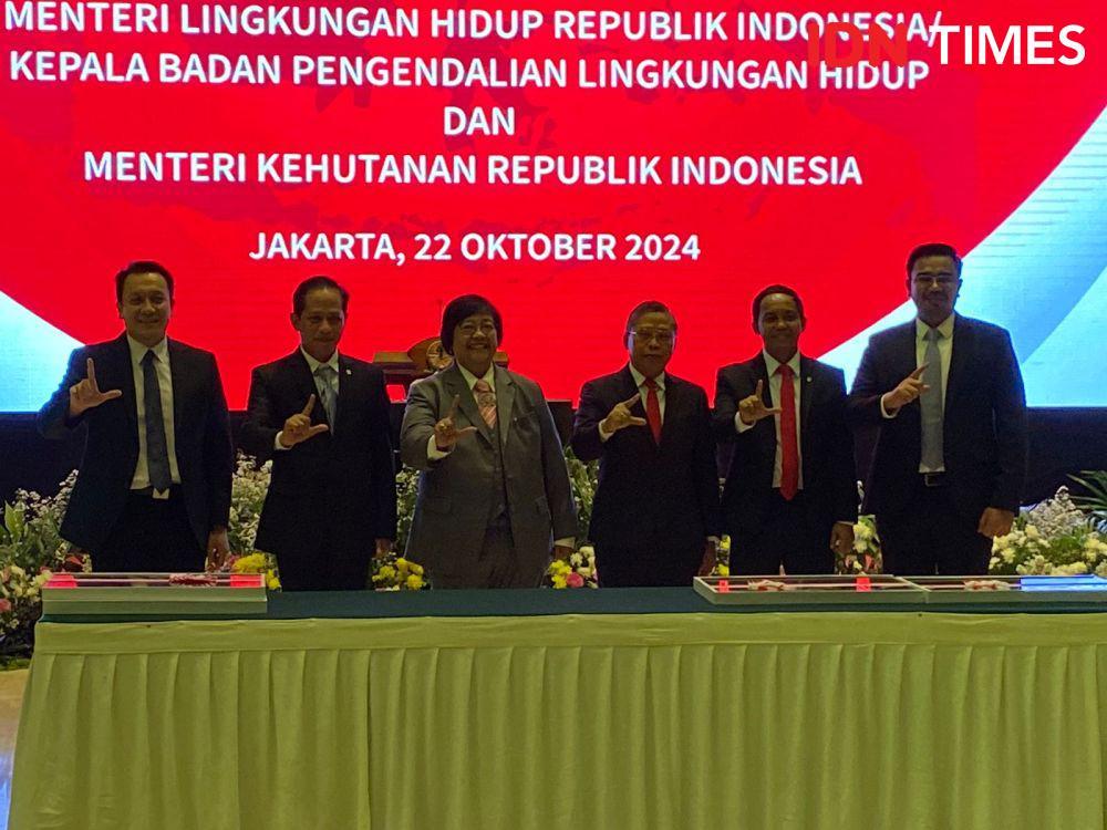KLHK Gelar Sertijab, Pecah Jadi 2 Kementerian