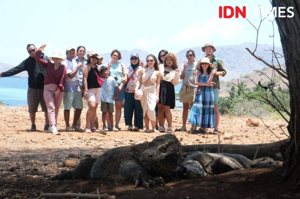 Potret turis di Pulau Komodo, Flores, NTT (Dok. IDN Times)