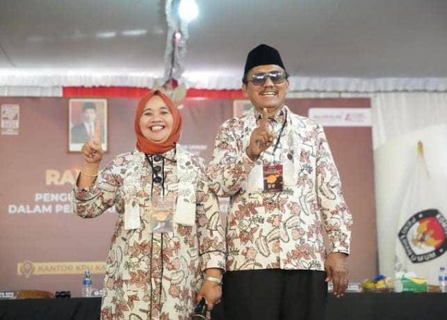 pasangan calon bupati Kustini dan Sukamto (instagram.com/ kusukasleman)