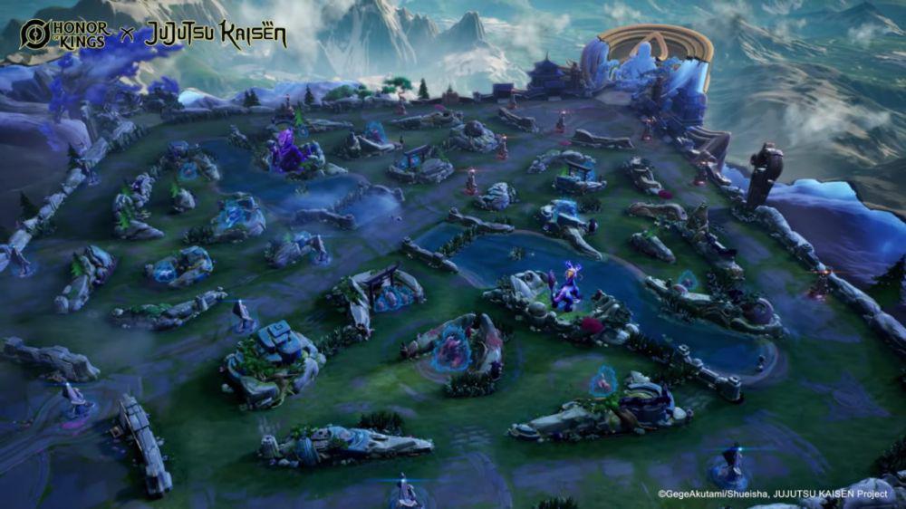 map Honor of Kings ala Jujutsu kaisen (dok. TiMi Studio Group/Honor of Kings)