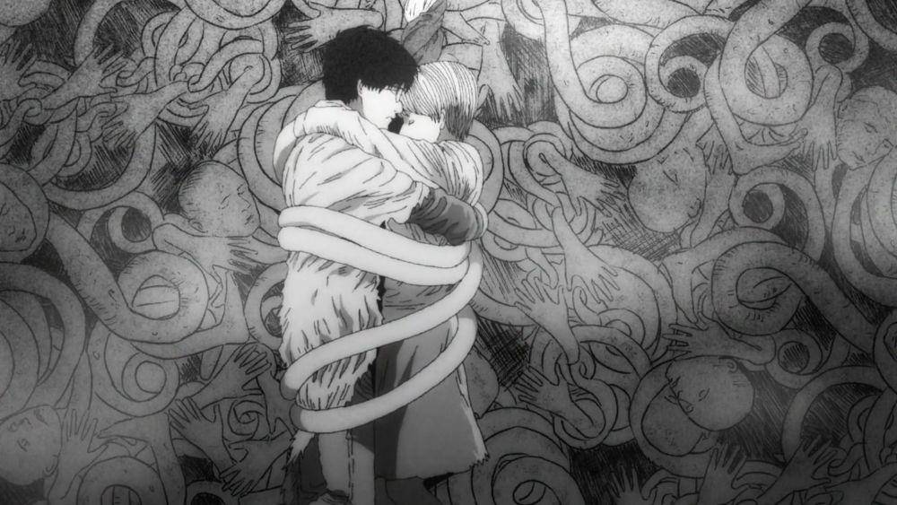 cuplikan anime Uzumaki episode 4 (dok. Akatsuki/Uzumaki)
