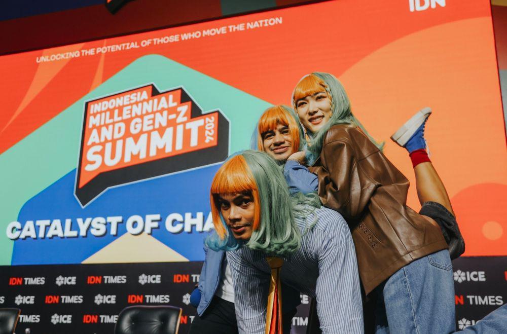 7 Momen Kocak Fadil Jaidi, Ganta, dan Isyana Sarasvati di IMGS 2024!
