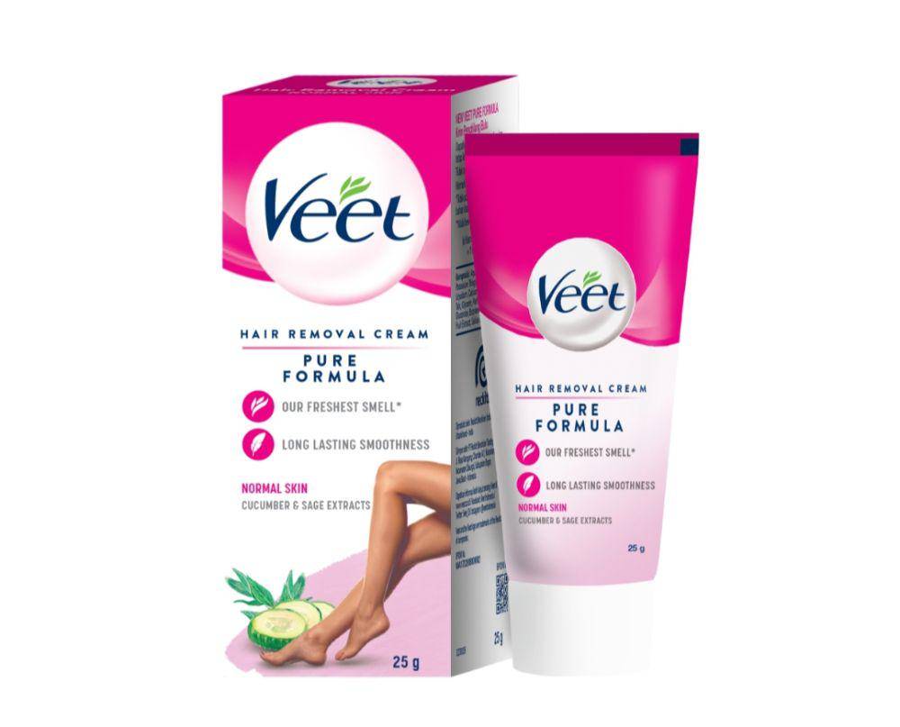 ilustrasi krim penghilang bulu (veet.co.id)
