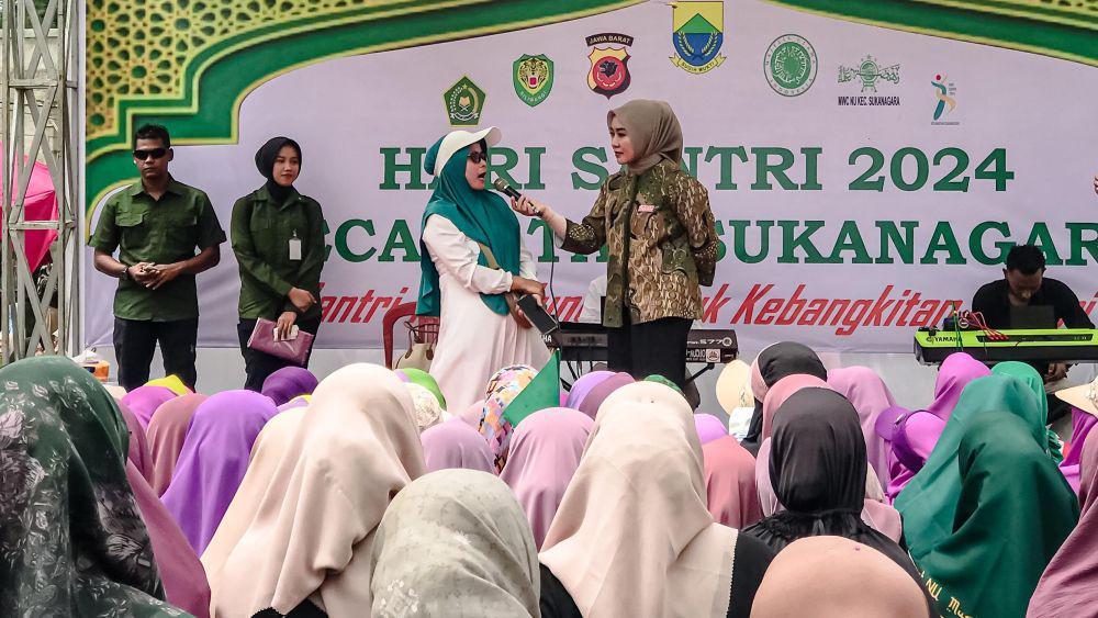 Cawagub Gita KDI Janji Majukan Santri-Kiyai Lewat Perda Pesantren