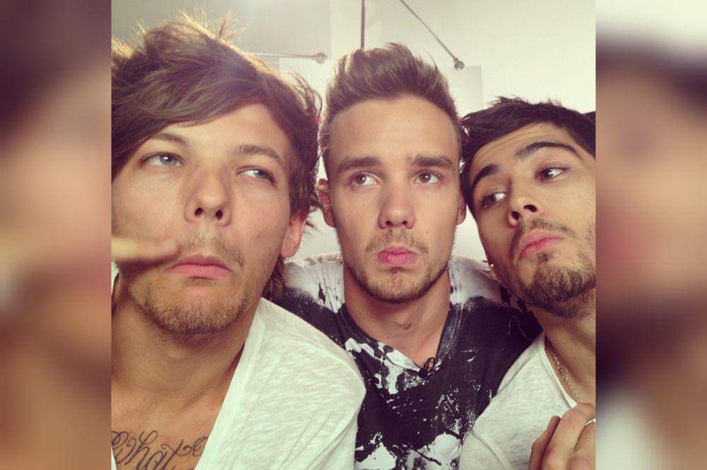 Louis Tomlinson, Liam Payne, dan Zayn Malik (instagram.com/onedirection)