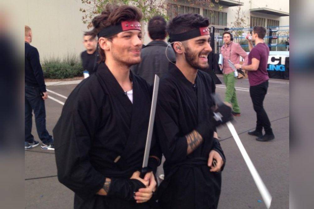 Louis Tomlinson dan Zayn Malik (instagram.com/onedirection)