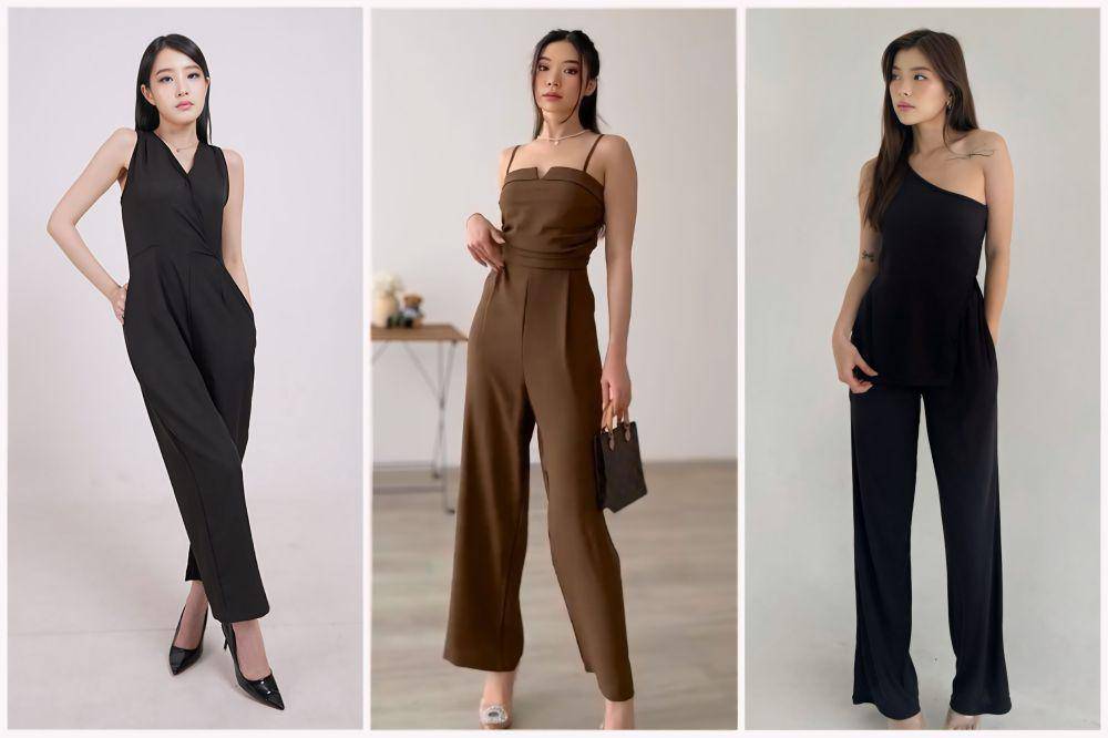 potret ide jumpsuit dengan look elegan (instagram.com/dearlove.fashion)