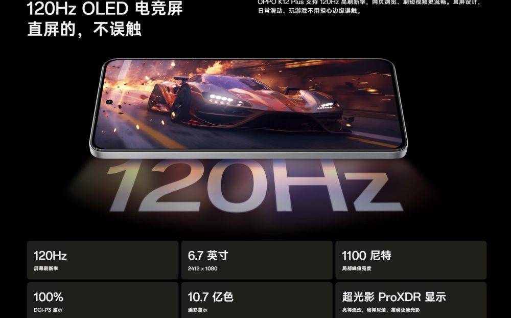 potret layar OPPO K12 Plus 5G (oppo.com)
