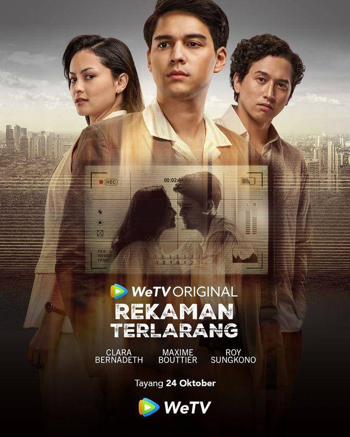 Poster Rekaman Terlarang (Instagram.com/wetvoriginal)