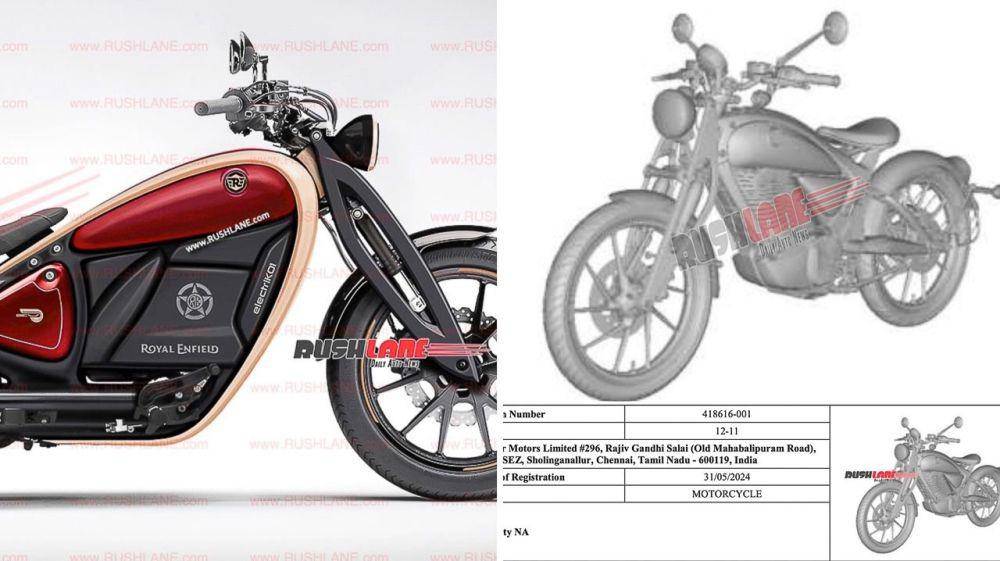 Desain motor listrik Royal Enfield (Rushlane)