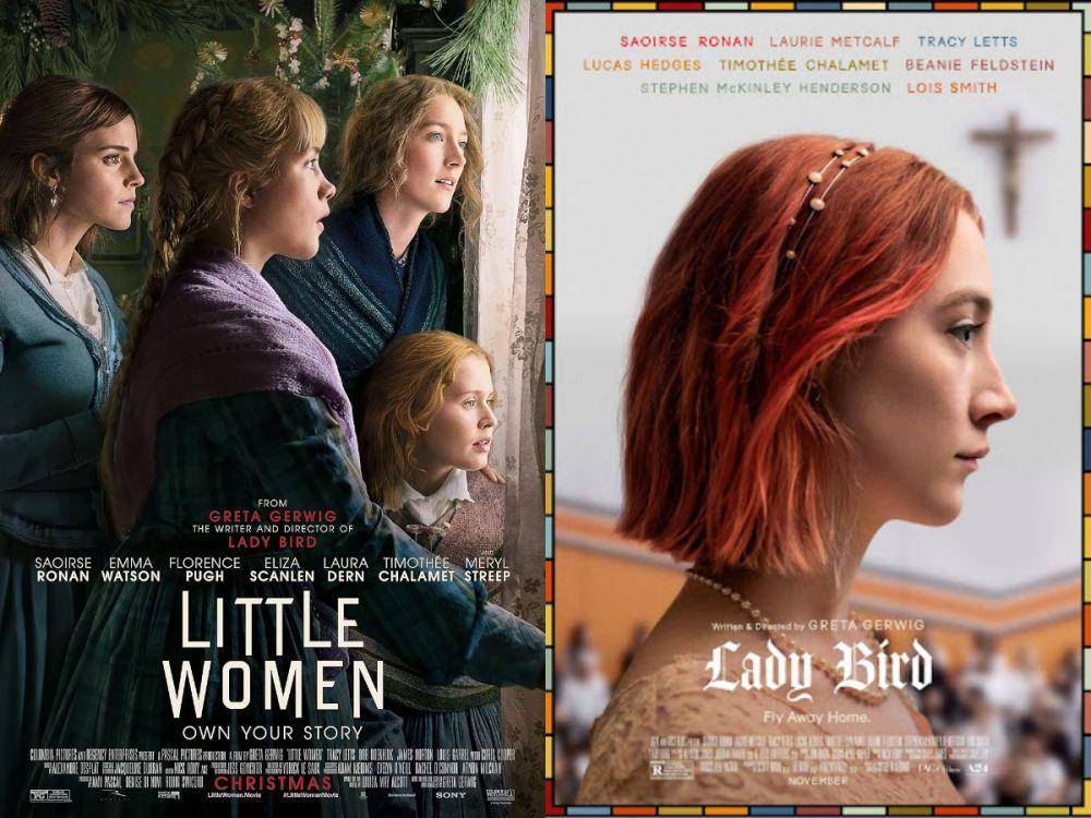 poster film Little Women dan Lady Bird (dok. Columbia Pictures/Little Women | dok. A24/Lady Bird)