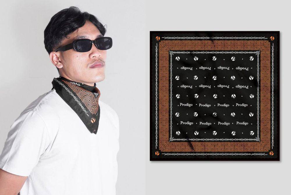 Scarf leher pria - Prodigo (dok. Shopee/Prodigo Official Shop)