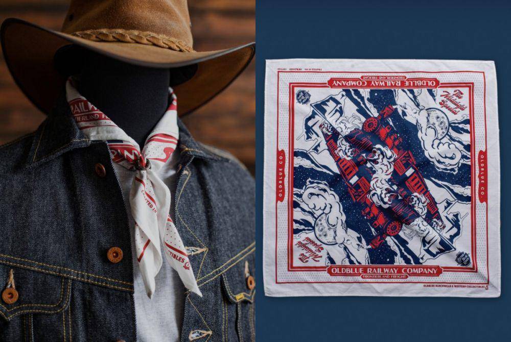 Scarf leher pria - Oldblue (dok. Tokopedia/Oldblue Co.)