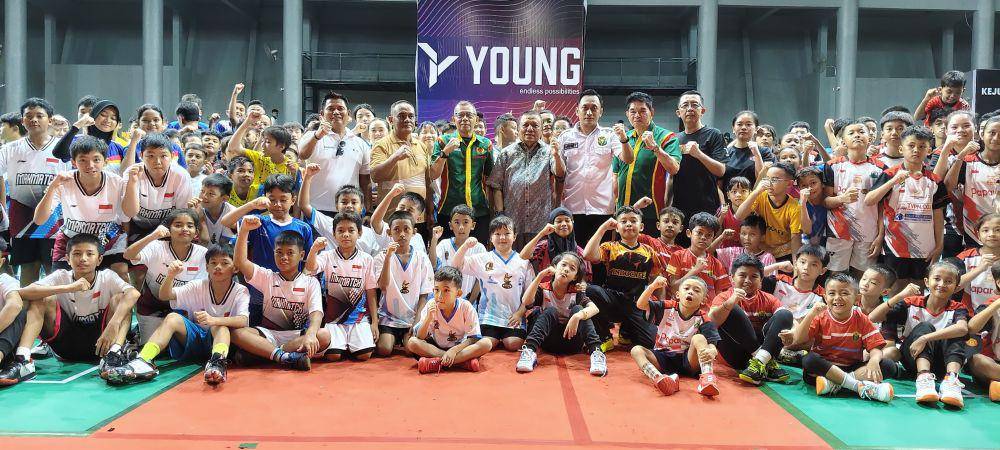 Kejurkot Bulu tangkis PBSI Medan 2024 digelar (dok.istimewa)