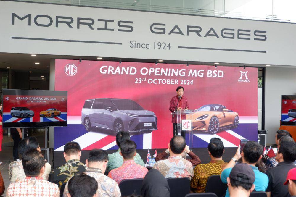 Peresmian dealer MG di BSD (MG)
