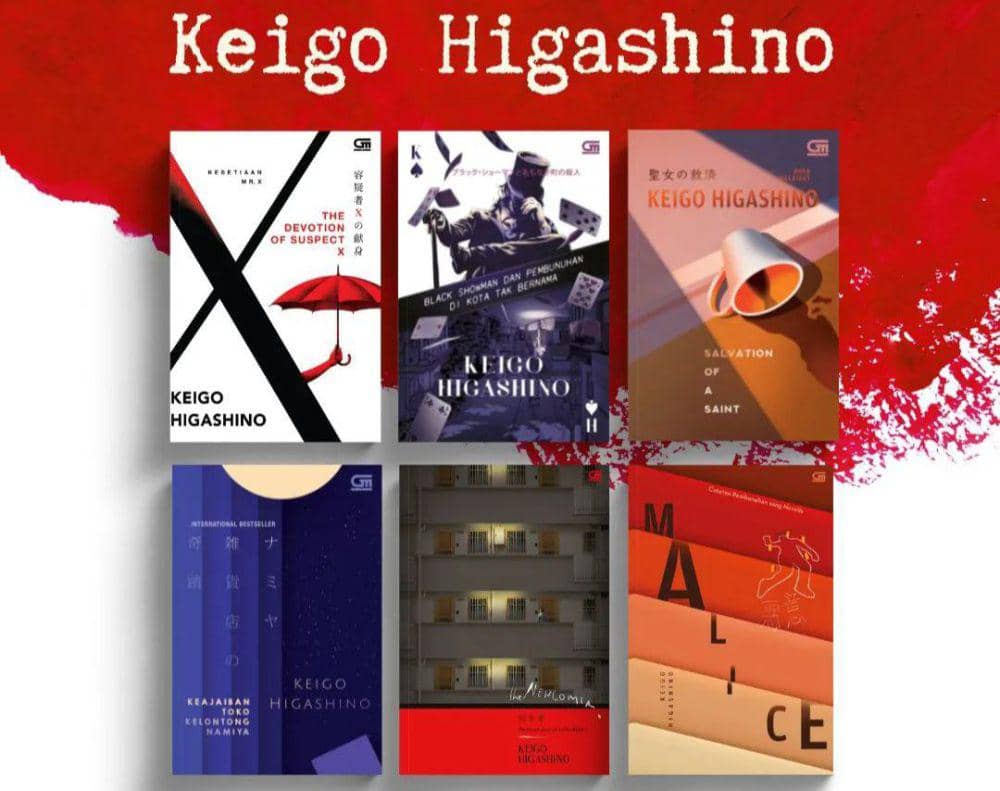 Buku Karya Keigo Higashino (instagram.com/fiksigpu)