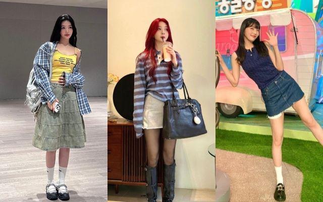 10 Padanan Outfit Biru ala Joy Red Velvet, Menawan!
