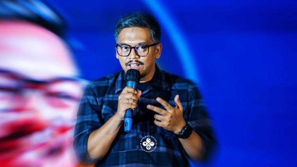 Kresna Dewanata saat acara Konsolidasi dan Pendidikan Politik di Kota Batu. Instagram/saduwatu