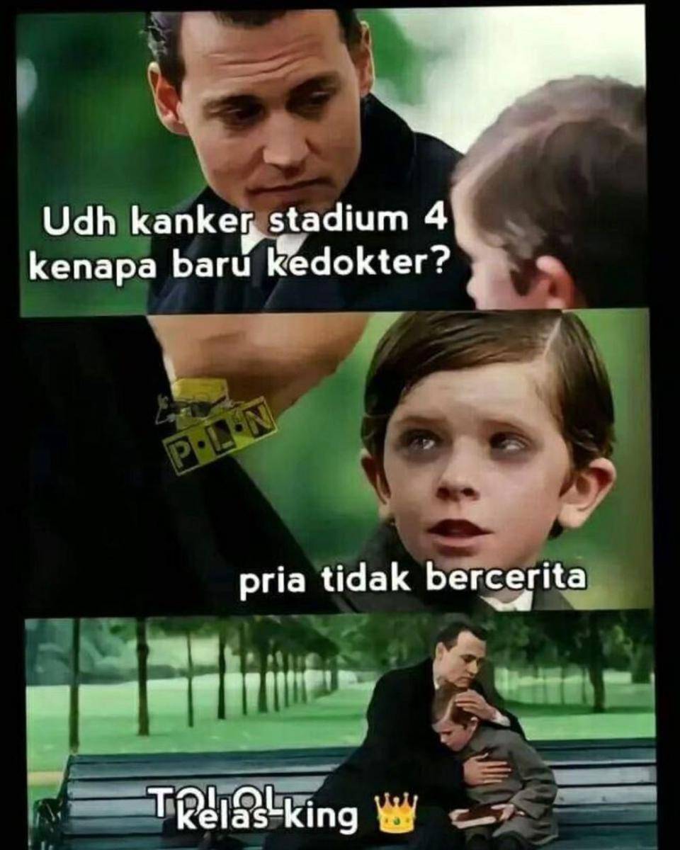 meme cowok gak cerita (instagram.com/one_cak)