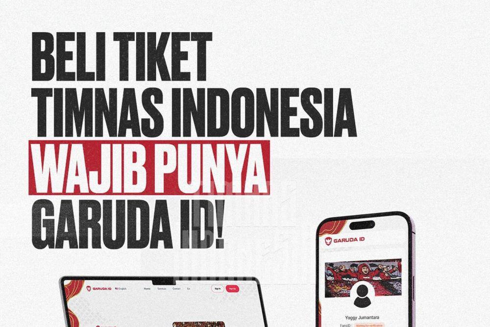 Cara Daftar Garuda ID untuk Nonton Timnas Indonesia vs China
