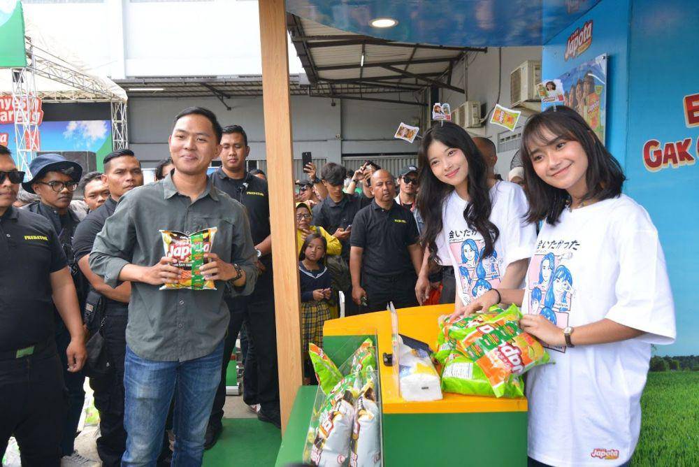 Kampanye #KrenyesinBarengJapota x JKT48 di Borma Dakota, Bandung (Dok. Japota)