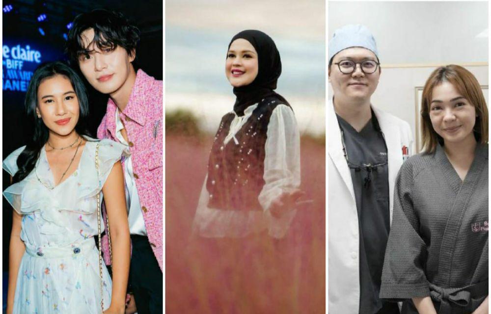 10 Potret Artis Liburan Musim Gugur di Korea pada Oktober 2024