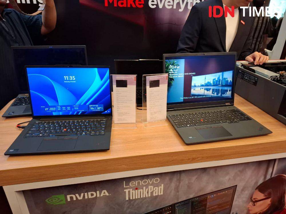 Lenovo ThinkPad P Series (IDN Times/Fatkhur Rozi)