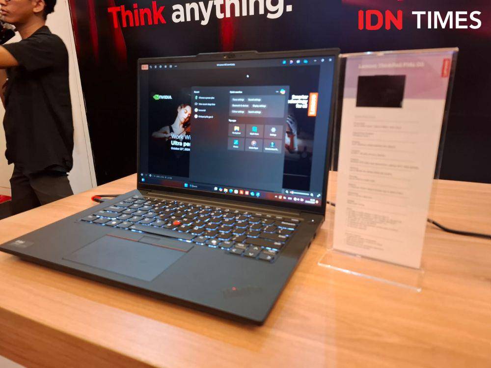 ThinkPad P14s Gen 5 (IDN Times/Fatkhur Rozi)