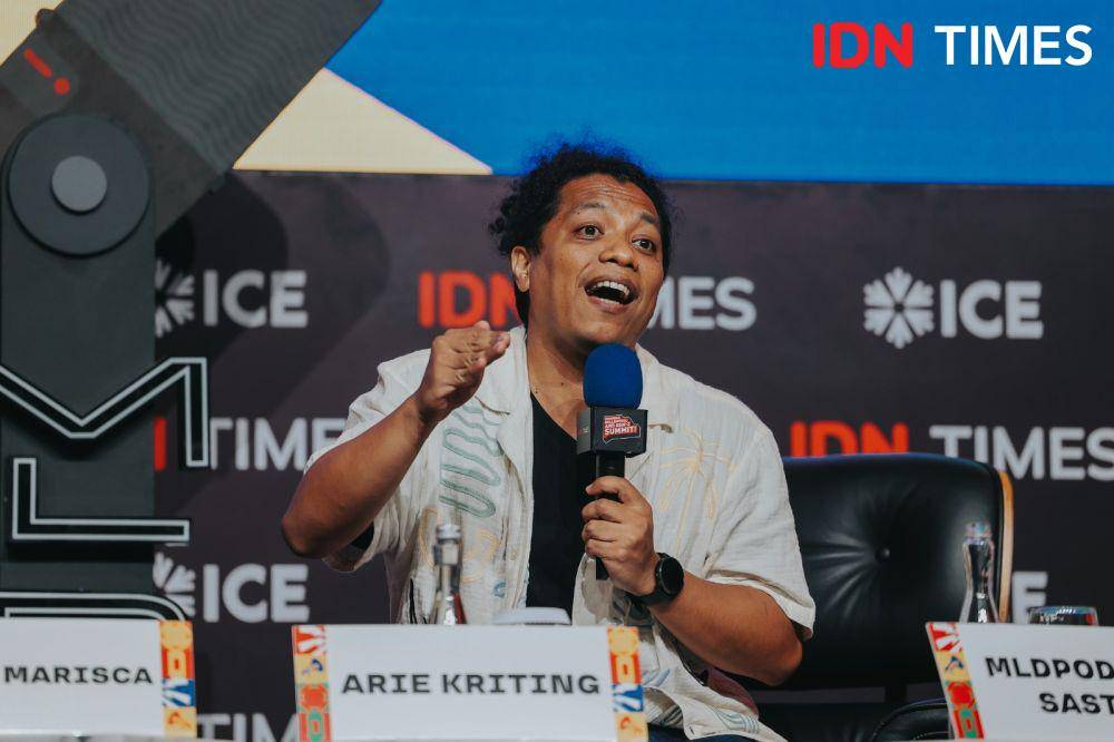 Arie Kriting dan Sintya Marisca di IMGS 2024. (Dok. IDN)