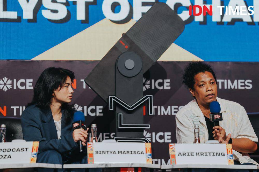 Arie Kriting dan Sintya Marisca di IMGS 2024. (Dok. IDN)