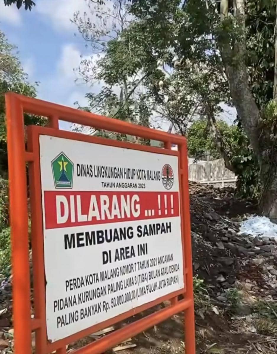 Penemuan sampah medis di pinggir jalan di Kota Malang. (IDN Times/Istimewa)