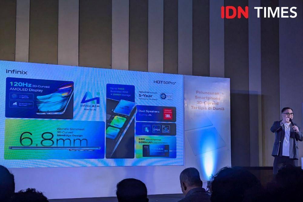 Spesifikasi Infinix Hot 50 Pro+ (IDN Times/Misrohatun)