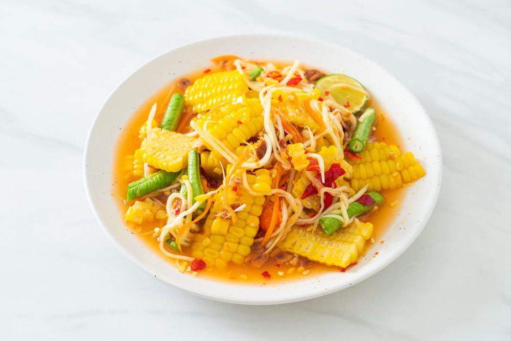 Resep Som Tam, Salad Pepaya Khas Thailand yang Enak dan Segar