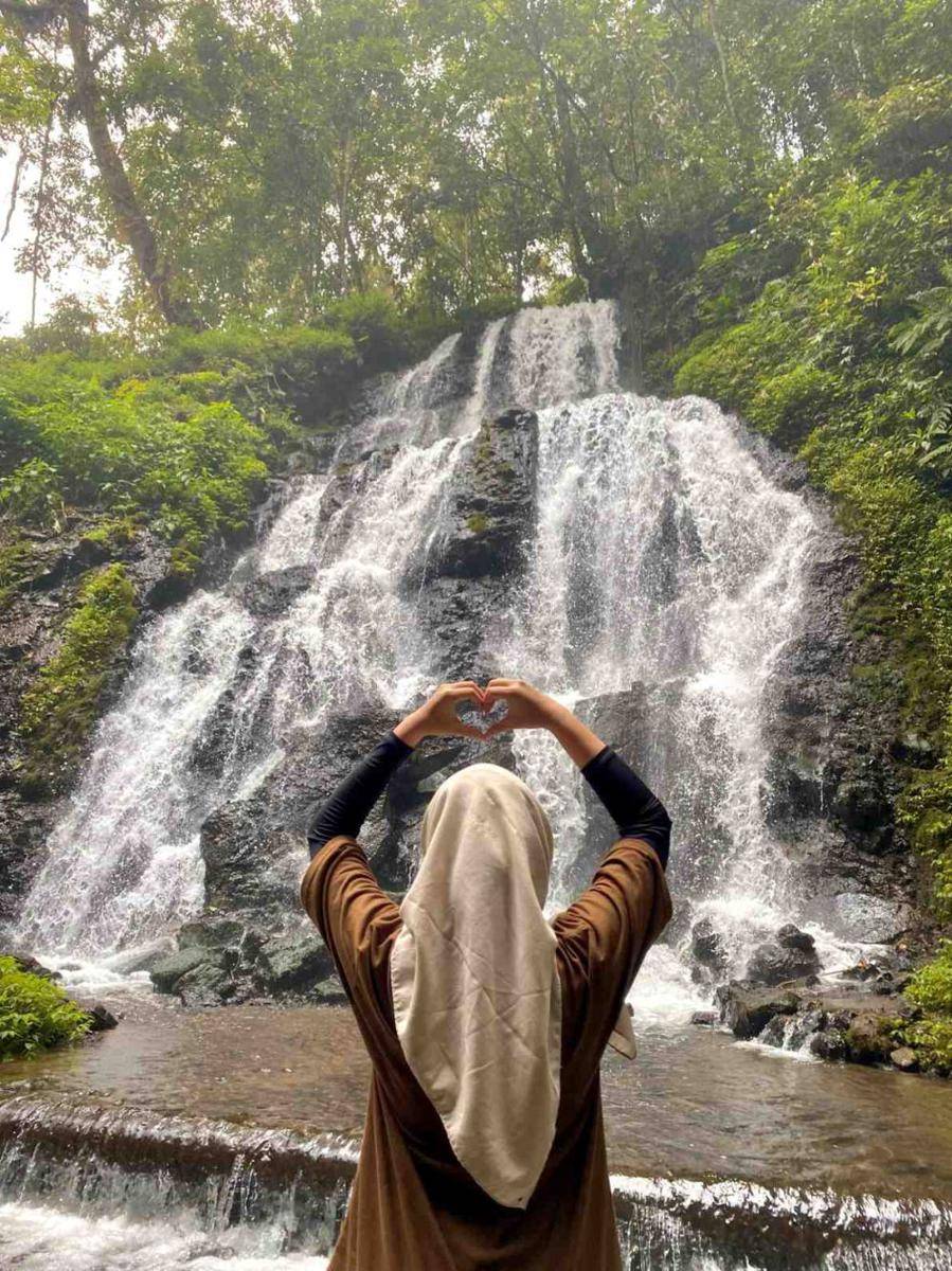 Keindahan Air Terjun Watu Lumpang. (dok.pribadi/Dian Afrilla)