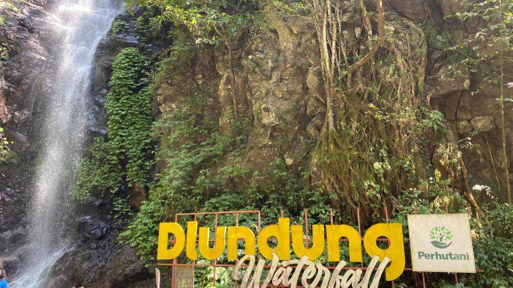 Keindahan Air Terjun Dlundung. (dok.pribadi/Dian Afrilla)