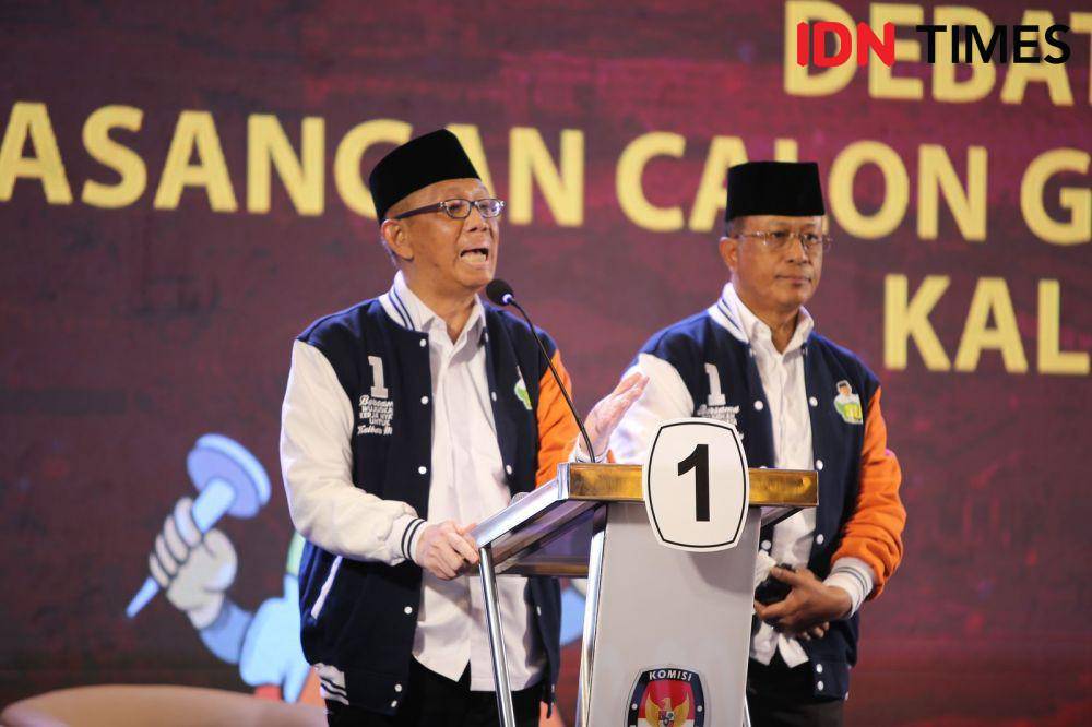 Paslon Gubernur dan Wakil Gubernur Kalbar nomor urut 1, Sutarmidji-Didi. (IDN Times/KPU Kalbar).