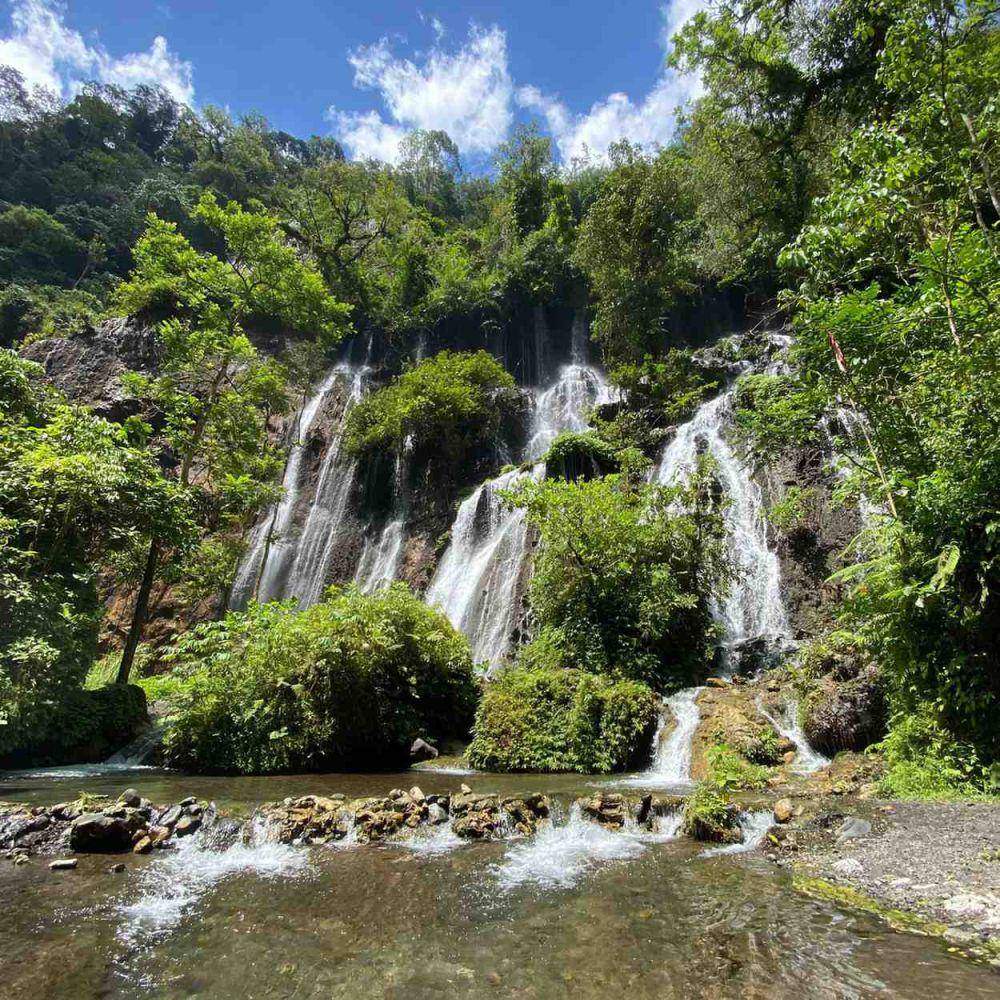 Keindahan Air Terjun Telaga Biru. (dok.pribadi/Dian Afrilla)