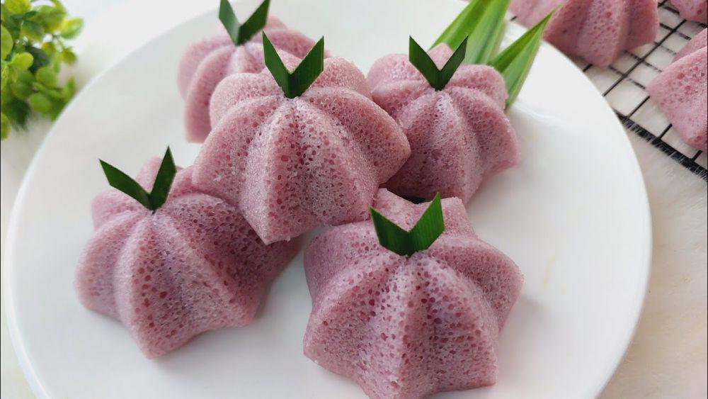 Resep Apem Kukus Tepung Beras Tapai Singkong, Manis Empuk