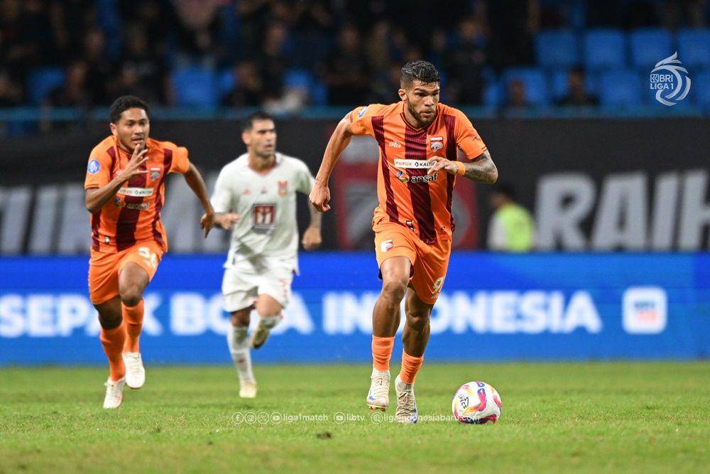 Pemain Borneo FC, Berguinho, mengaku siap siap tempur untuk pertandingan melawan PSBS Biak. (Dok. PT LIB)