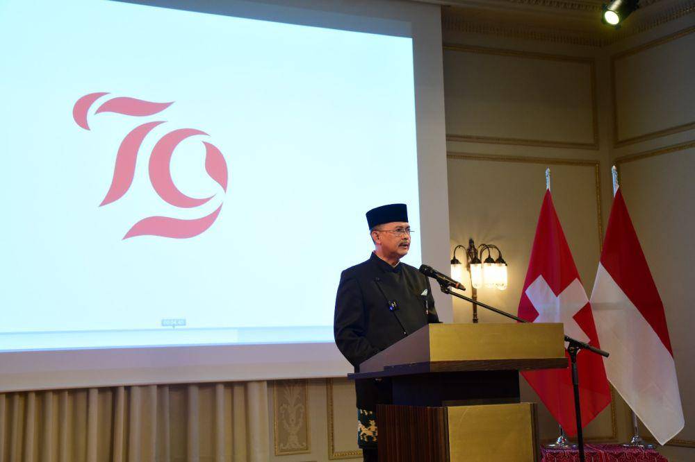 Duta Besar RI untuk Swiss, Ngurah Swajaya. (dok. KBRI Bern)